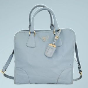 PRADA Convertible Shopping Tote Saffiano Leather Large
